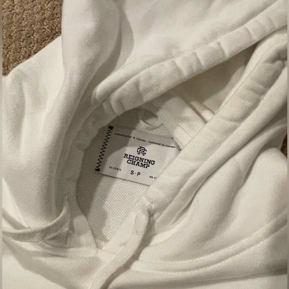 Reigning Champ, Men’s Sweater, size S (white) - Picture 6 of 7